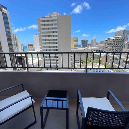 Apartmán 1508- Heart Of Waikiki With Kitchen-Free Parking-King Bed-Corner Unit Honolulu Exteriér fotografie