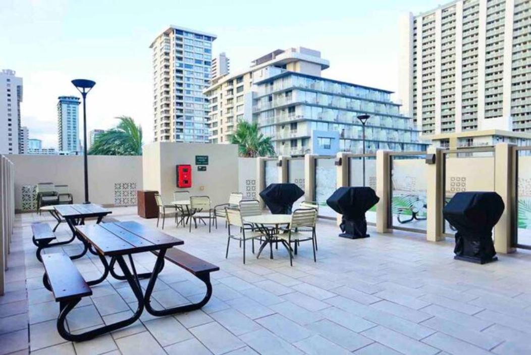 Apartmán 1508- Heart Of Waikiki With Kitchen-Free Parking-King Bed-Corner Unit Honolulu Exteriér fotografie