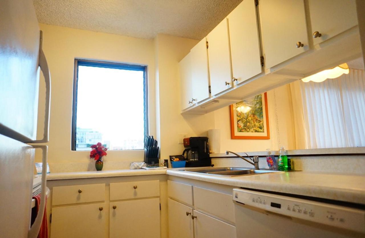 Apartmán 1508- Heart Of Waikiki With Kitchen-Free Parking-King Bed-Corner Unit Honolulu Exteriér fotografie